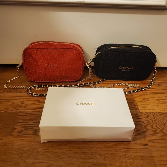 CHANEL Bags Sale Get 2 Chanel Holiday Beauty Cosmetic Pouches